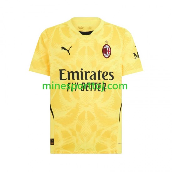 AC Milan Målmand Herre Udebane Fodboldtrøje 2024-2025 Lange Ærmer
