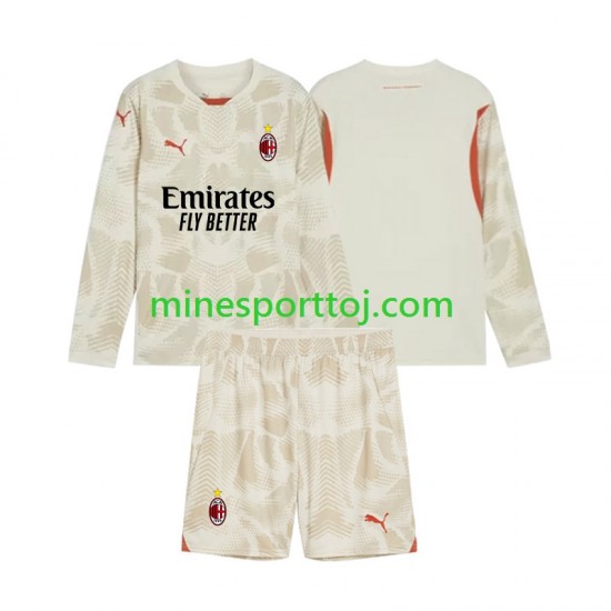AC Milan Målmand Børne Tredje Fodboldtrøje 2024-2025 med Korte Ærmer AC Milan Målmand Børne Tredje Fodboldtrøje 2024-2025 med Korte Ærmer