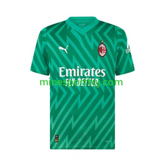 AC Milan Målmand Mike Maignan 16 Herre Hjemmebane Fodboldtrøje 2023-2024 Lange Ærmer