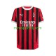 AC Milan Herre Hjemmebane Fodboldtrøje 2024-2025 Lange Ærmer