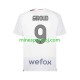 AC Milan Olivier Giroud 9 Herre Udebane Fodboldtrøje 2023-2024 Lange Ærmer