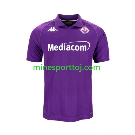 Fiorentina Herre Hjemmebane Fodboldtrøje 2024-2025 Lange Ærmer