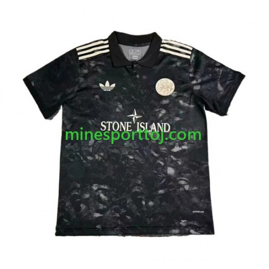 AFC Ajax Stone Island Herre Fodboldtrøje 2024-2025 Lange Ærmer