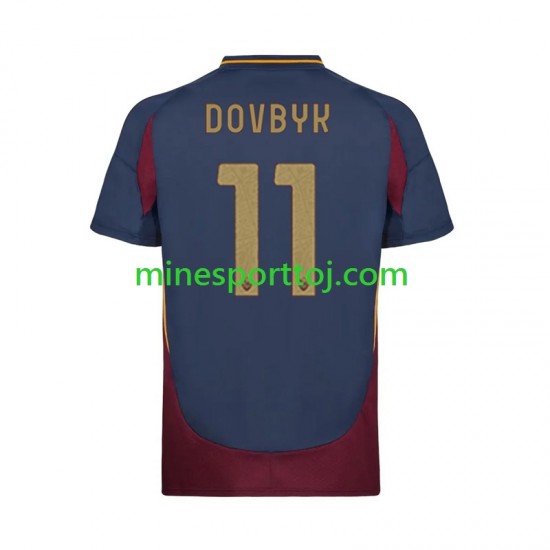 AS Roma Artem Dovbyk 11 Herre Tredje Fodboldtrøje 2024-2025 Lange Ærmer