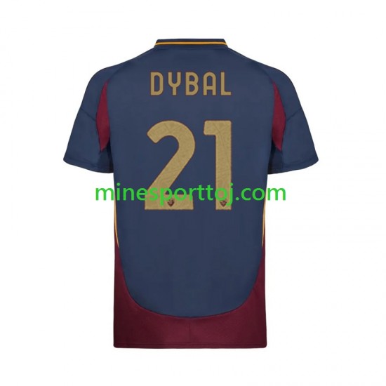 AS Roma Paulo Dybala 21 Herre Tredje Fodboldtrøje 2024-2025 Lange Ærmer
