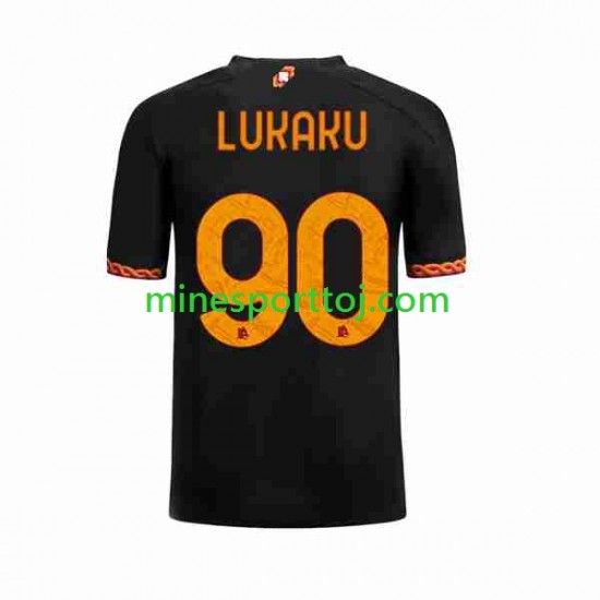 AS Roma Romelu Lukaku 90 Herre Tredje Fodboldtrøje 2023-2024 Lange Ærmer