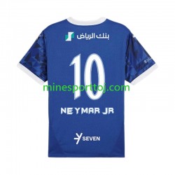 Al-Hilal Neymar JR 10 Herre Hjemmebane Fodboldtrøje 2024-2025 Lange Ærmer