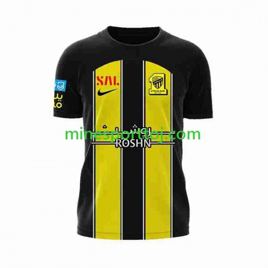 Al-Ittihad Herre Hjemmebane Fodboldtrøje 2023-2024 Lange Ærmer