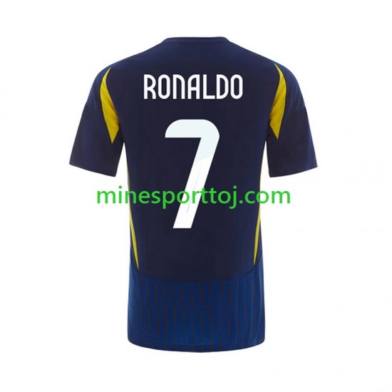 Al-Nassr Cristiano Ronaldo 7 Herre Udebane Fodboldtrøje 2024-2025 Lange Ærmer