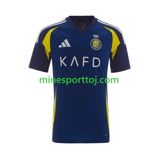 Al-Nassr Cristiano Ronaldo 7 Herre Udebane Fodboldtrøje 2024-2025 Lange Ærmer