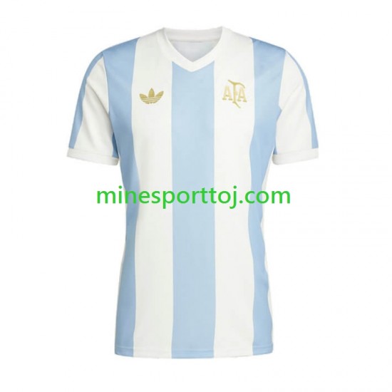 Argentina 50 Anniversary Herre Hjemmebane Fodboldtrøje Lange Ærmer