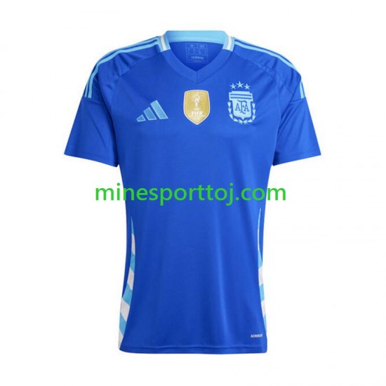 Argentina Copa America 2024 Herre Udebane Fodboldtrøje Lange Ærmer