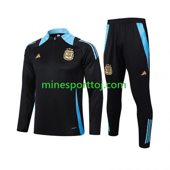 Argentina 2024 Sort Træningsdragt