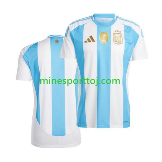 Argentina Copa America 2024 Herre Hjemmebane Fodboldtrøje Lange Ærmer