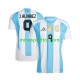 Argentina Julian Alvarez 9 Copa America 2024 Herre Hjemmebane Fodboldtrøje Lange Ærmer