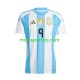 Argentina Julian Alvarez 9 Copa America 2024 Herre Hjemmebane Fodboldtrøje Lange Ærmer