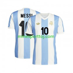Argentina Lionel Messi 10 50 Anniversary Herre Hjemmebane Fodboldtrøje Lange Ærmer