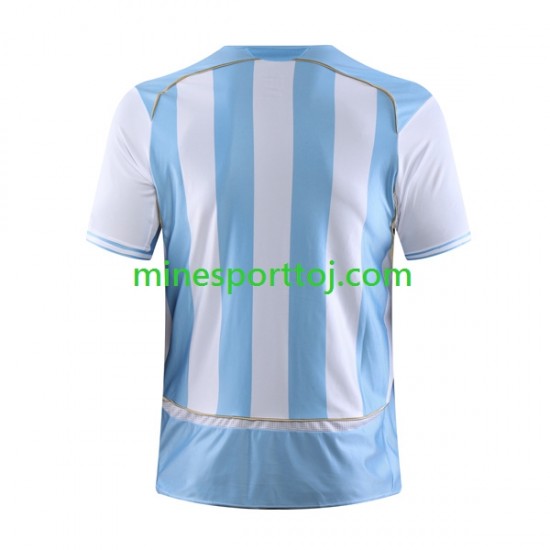 Argentina 2006 Herre Retro Hjemmebane Fodboldtrøje Lange Ærmer