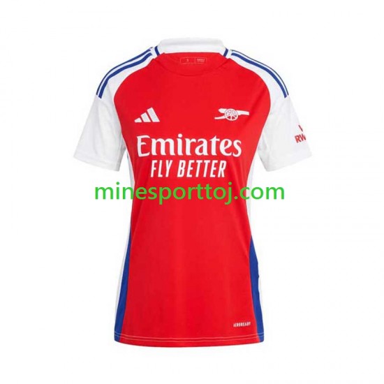 Arsenal Kvinder Hjemmebane Fodboldtrøje 2024-2025 Lange Ærmer