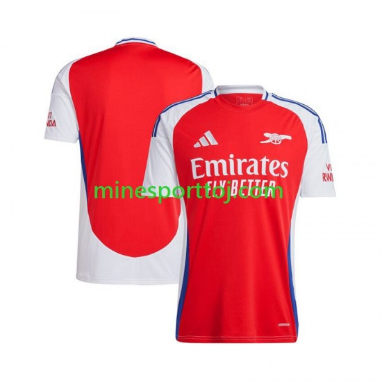 Arsenal Herre Hjemmebane Rød Fodboldtrøje 2024-2025 Lange Ærmer