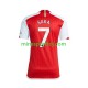 Arsenal Saka 7 Herre Hjemmebane Fodboldtrøje 2023-2024 Lange Ærmer
