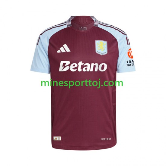 Aston Villa Herre Hjemmebane Fodboldtrøje 2024-2025 Lange Ærmer