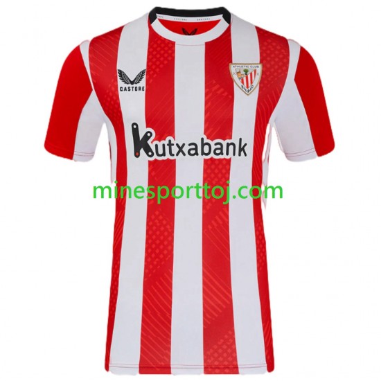Athletic Bilbao Williams JR 10 Herre Hjemmebane Fodboldtrøje 2024-2025 Lange Ærmer