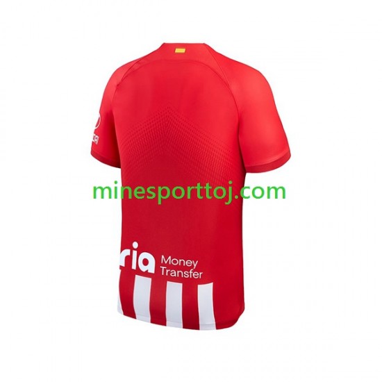 Atlético Madrid Herre Hjemmebane Fodboldtrøje 2023-2024 Lange Ærmer