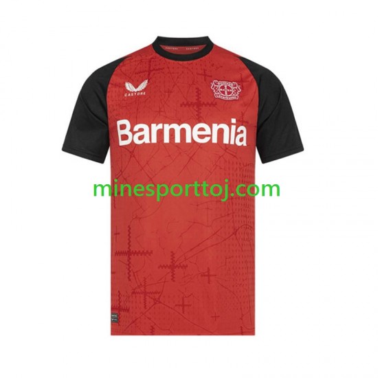 Bayer 04 Leverkusen Herre Hjemmebane Fodboldtrøje 2024-2025 Lange Ærmer