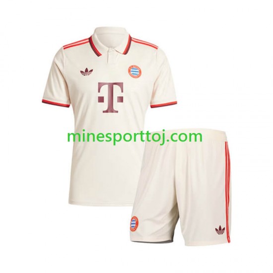 FC Bayern München Børne Tredje Fodboldtrøje 2024-2025 Lange Ærmer