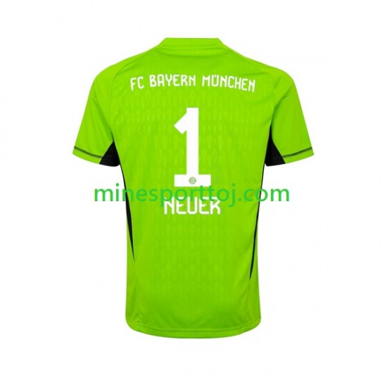 FC Bayern München Målmand Manuel Neuer 1 Herre Udebane Fodboldtrøje 2023-2024 Lange Ærmer