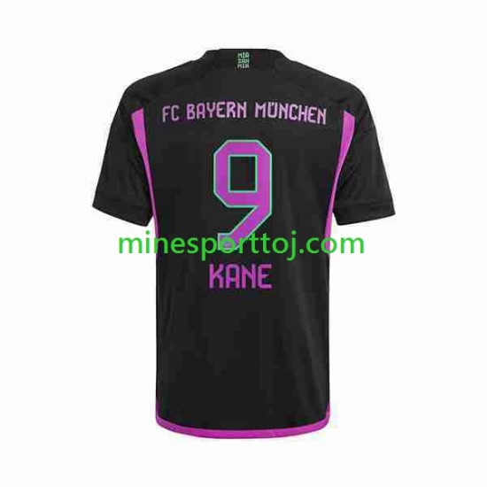 FC Bayern München Harry Kane 9 Herre Udebane Fodboldtrøje 2023-2024 Lange Ærmer