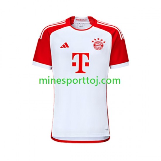 FC Bayern München Joshua Kimmich 6 Herre Hjemmebane Fodboldtrøje 2023-2024 Lange Ærmer