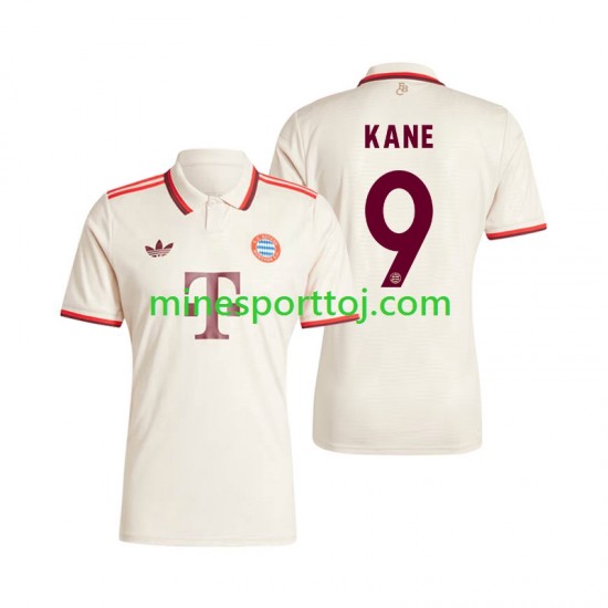 FC Bayern München Kane 9 Herre Tredje Fodboldtrøje 2024-2025 Lange Ærmer