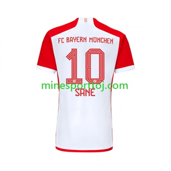 FC Bayern München Leroy Sane 10 Herre Hjemmebane Fodboldtrøje 2023-2024 Lange Ærmer