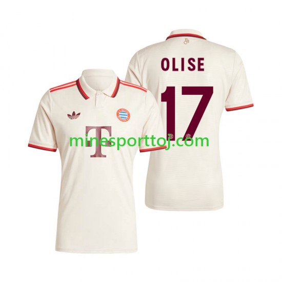 FC Bayern München Olise 17 Herre Tredje Fodboldtrøje 2024-2025 Lange Ærmer