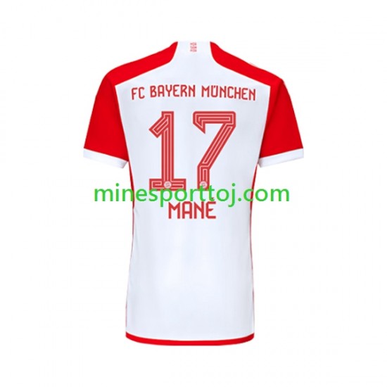 FC Bayern München Sadio Mane 17 Herre Hjemmebane Fodboldtrøje 2023-2024 Lange Ærmer FC Bayern München Sadio Mane 17 Herre Hjemmebane Fodboldtrøje 2023-2024 Lange Ærmer