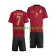 Belgien De Bruyne 7 Euro 2024 Børne Hjemmebane Fodboldtrøje Lange Ærmer