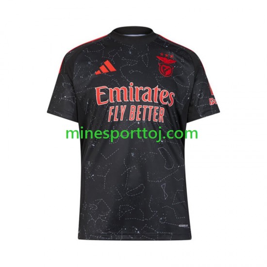 Benfica Herre Udebane Fodboldtrøje 2024-2025 Lange Ærmer Benfica Herre Udebane Fodboldtrøje 2024-2025 Lange Ærmer