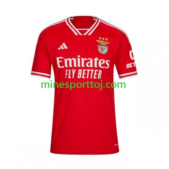 Benfica Herre Hjemmebane Fodboldtrøje 2023-2024 Lange Ærmer