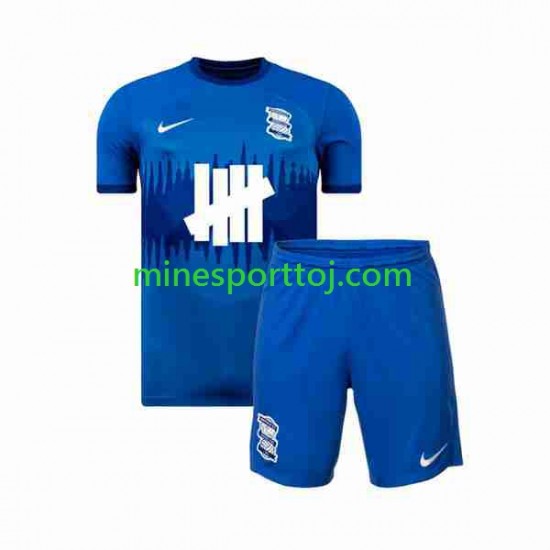 Birmingham City Børne Hjemmebane Fodboldtrøje 2023-2024 Lange Ærmer