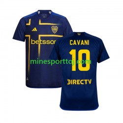 Boca Juniors CAVANI 10 Herre Tredje Fodboldtrøje 2024-2025 Lange Ærmer