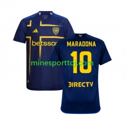 Boca Juniors MARADONA 10 Herre Tredje Fodboldtrøje 2024-2025 Lange Ærmer