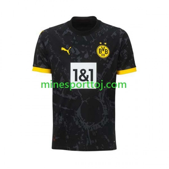 Borussia Dortmund Herre Udebane Fodboldtrøje 2023-2024 Lange Ærmer