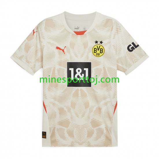 Borussia Dortmund Målmand Herre Udebane Fodboldtrøje 2024-2025 Lange Ærmer