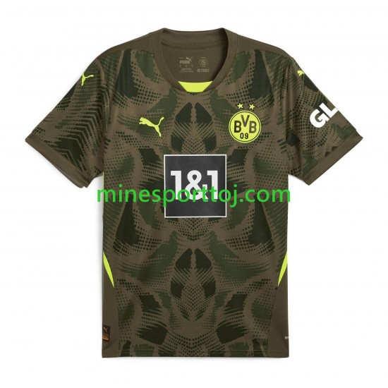 Borussia Dortmund Målmand Herre Hjemmebane Fodboldtrøje 2024-2025 Lange Ærmer