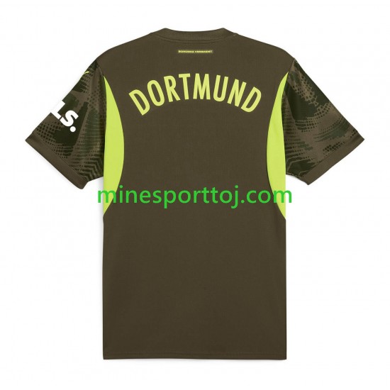 Borussia Dortmund Målmand Herre Hjemmebane Fodboldtrøje 2024-2025 Lange Ærmer