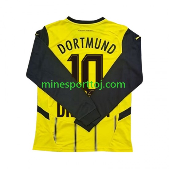 Borussia Dortmund Julian Brandt 10 Herre Hjemmebane Fodboldtrøje 2024-2025 med Korte Ærmer