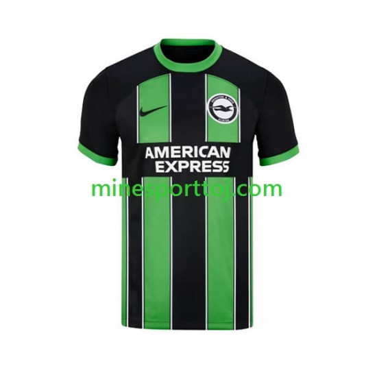 Brighton Hove Albion Herre Udebane Fodboldtrøje 2023-2024 Lange Ærmer Brighton Hove Albion Herre Udebane Fodboldtrøje 2023-2024 Lange Ærmer