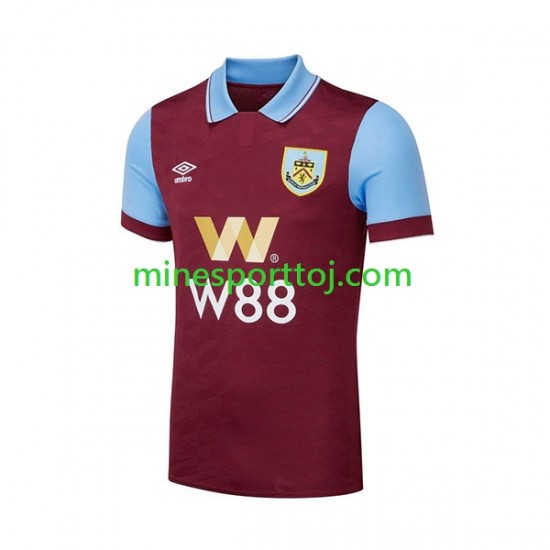 Burnley Herre Hjemmebane Fodboldtrøje 2023-2024 Lange Ærmer